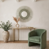 Handmade Rattan Sunburst Mirror | L'Atelier D'Assi