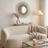 Miroir Soleil en Rotin Fait Main | L'Atelier D'Assi