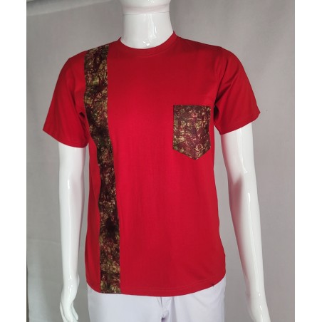 T-shirt artisanal africain homme | L’Atelier D’Assi
