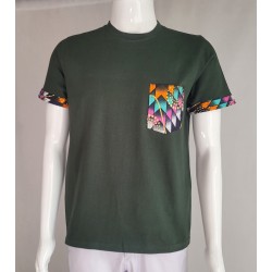 T-shirt artisanal africain homme | L’Atelier D’Assi