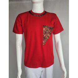 T-shirt artisanal africain homme | L’Atelier D’Assi