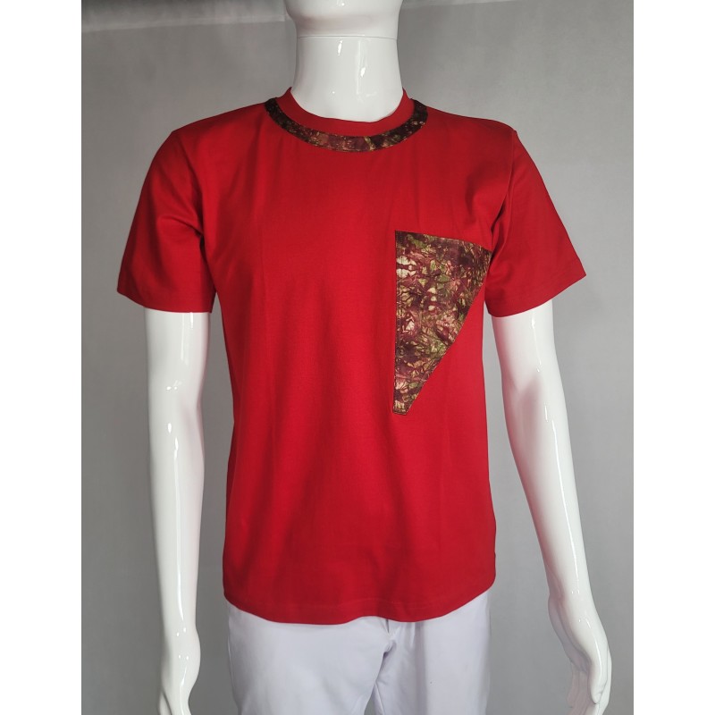 T-shirt artisanal africain homme | L’Atelier D’Assi