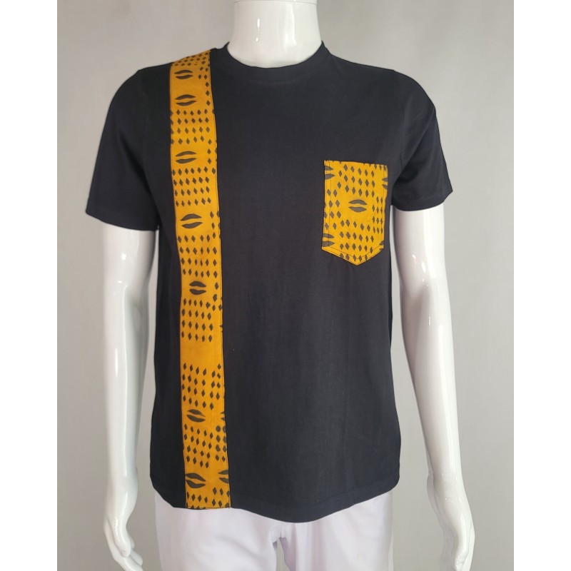 T-shirt artisanal africain homme | L’Atelier D’Assi