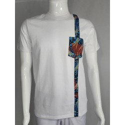 T-shirt artisanal africain homme | L’Atelier D’Assi
