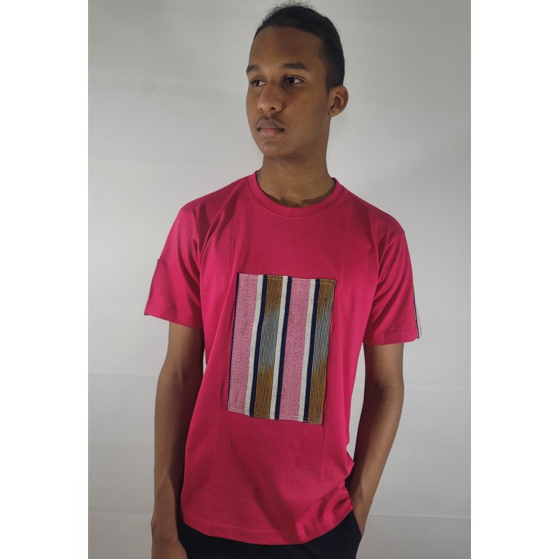 T-shirt artisanal africain homme | L’Atelier D’Assi