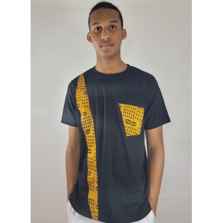 T-shirt artisanal africain homme | L’Atelier D’Assi