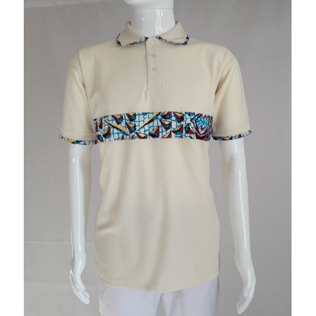 Polo africain artisanal homme | L’Atelier D’Assi