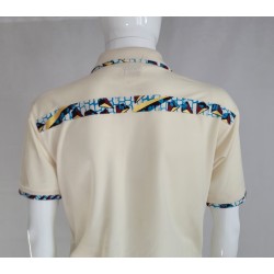 Polo africain artisanal homme | L’Atelier D’Assi