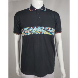 Polo africain artisanal homme | L’Atelier D’Assi