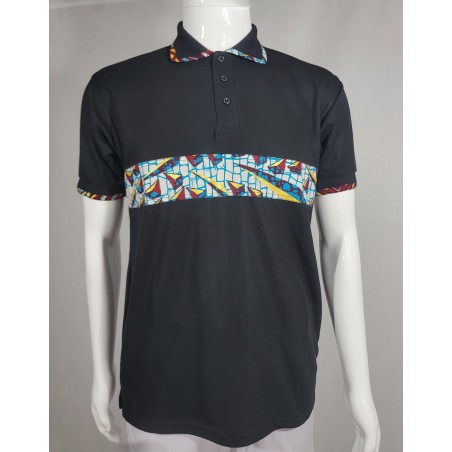 Polo africain artisanal homme | L’Atelier D’Assi