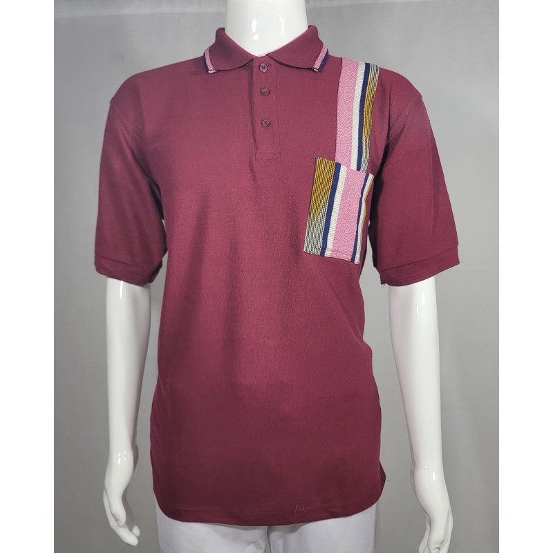 Polo africain artisanal homme | L’Atelier D’Assi