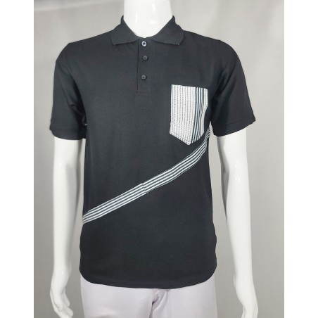 Polo africain artisanal homme | L’Atelier D’Assi