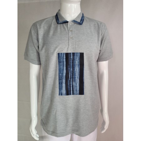 Polo africain artisanal homme | L’Atelier D’Assi