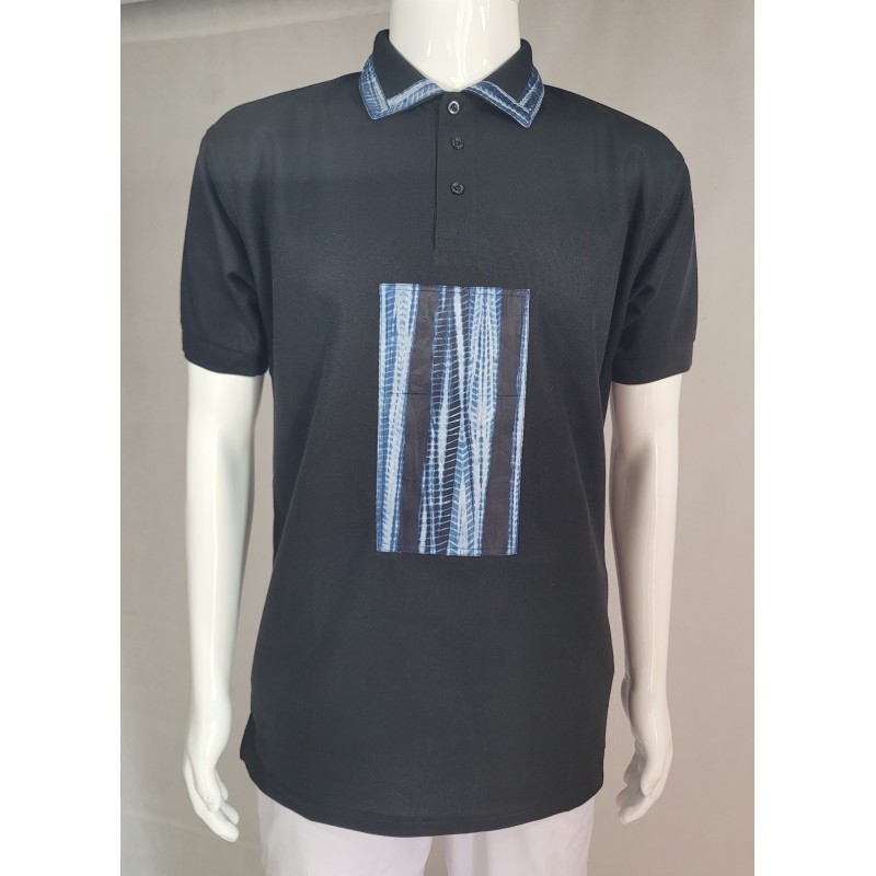 Polo africain artisanal homme | L’Atelier D’Assi