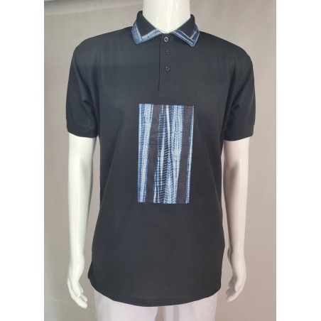 Polo africain artisanal homme | L’Atelier D’Assi