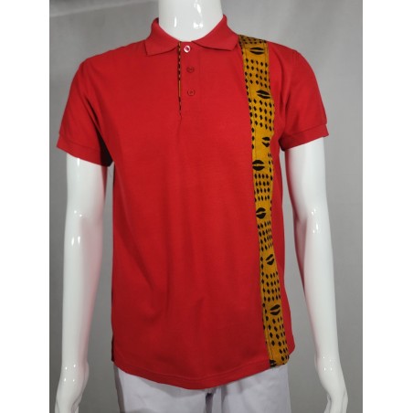 Polo africain artisanal homme | L’Atelier D’Assi