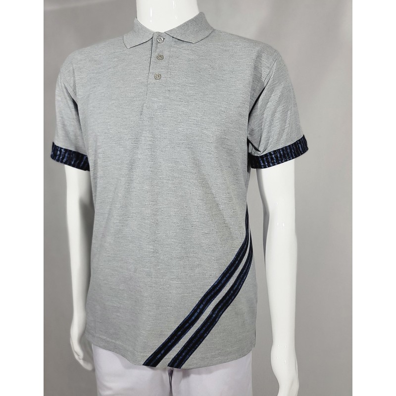 Polo africain artisanal homme | L’Atelier D’Assi