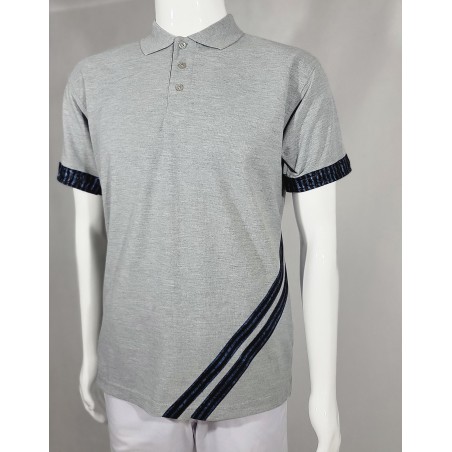Polo africain artisanal homme | L’Atelier D’Assi