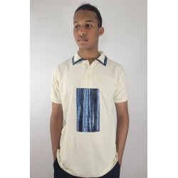 Polo africain artisanal homme | L’Atelier D’Assi