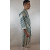 Kimono artisanal en tissu tissé de Burkina | L’Atelier D’Assi
