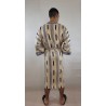 Kimono artisanal en tissu tissé de Burkina | L’Atelier D’Assi