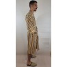 Kimono artisanal en tissu tissé de Burkina | L’Atelier D’Assi