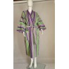 Kimono artisanal en tissu tissé de Burkina | L’Atelier D’Assi