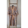 Kimono artisanal en tissu tissé de Burkina | L’Atelier D’Assi