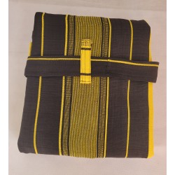 Kimono artisanal en tissu tissé de Burkina | L’Atelier D’Assi