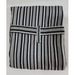 Kimono artisanal en tissu tissé de Guinée | L’Atelier D’Assi