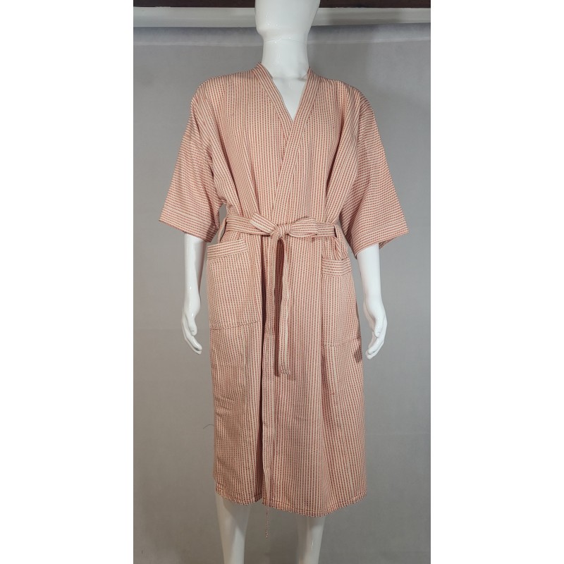 Kimono artisanal en tissu tissé de Guinée | L’Atelier D’Assi