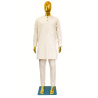 Tenue Macky Sall Blanc Cassé / Écru | L’Atelier D’Assi