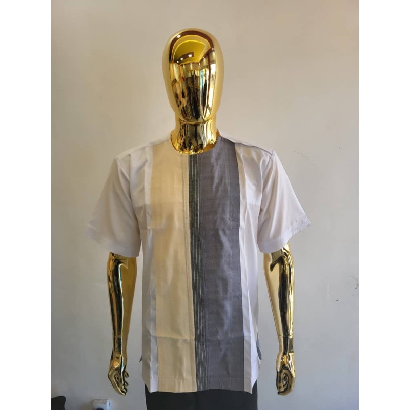 African Men’s Short-Sleeve Shirts – Signature Collection | Atelier D’Assi