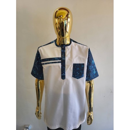 African Men’s Short-Sleeve Shirts – Signature Collection | Atelier D’Assi