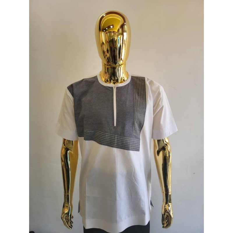 African Men’s Short-Sleeve Shirts – Signature Collection | Atelier D’Assi