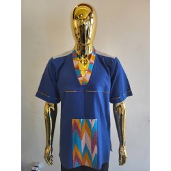 African Men’s Short-Sleeve Shirts – Signature Collection | Atelier D’Assi