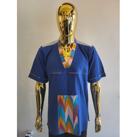 African Men’s Short-Sleeve Shirts – Signature Collection | Atelier D’Assi