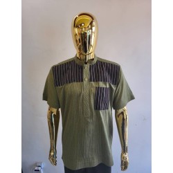 African Men’s Short-Sleeve Shirts – Signature Collection | Atelier D’Assi