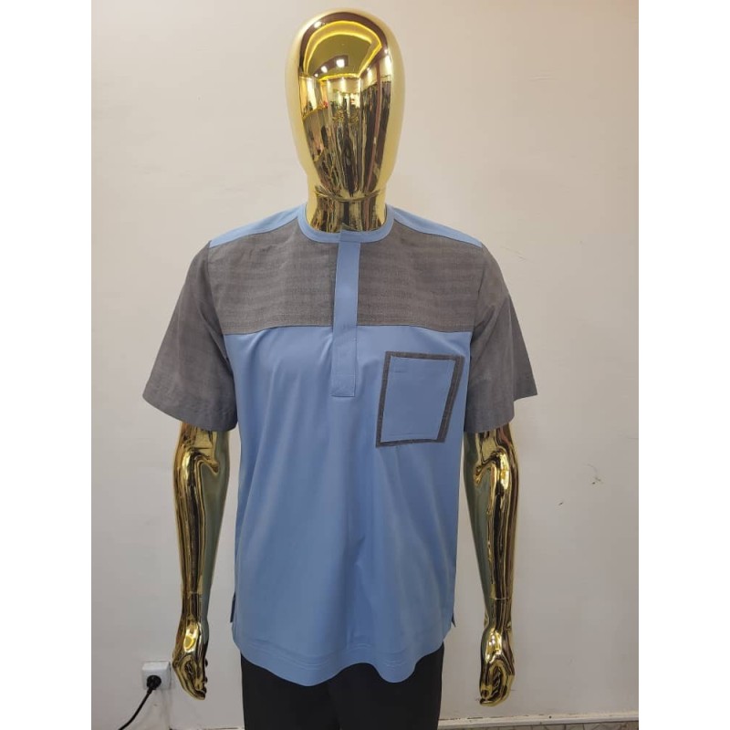 African Men’s Short-Sleeve Shirts – Signature Collection | Atelier D’Assi