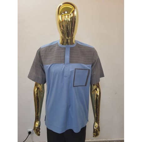 African Men’s Short-Sleeve Shirts – Signature Collection | Atelier D’Assi