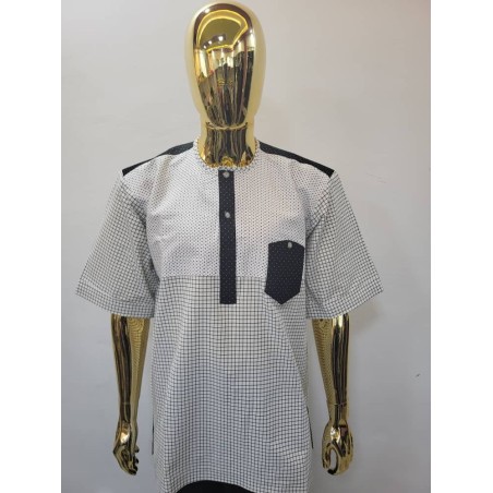 African Men’s Short-Sleeve Shirts – Signature Collection | Atelier D’Assi