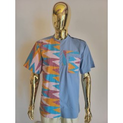 African Men’s Short-Sleeve Shirts – Signature Collection | Atelier D’Assi