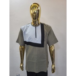 African Men’s Short-Sleeve Shirts – Signature Collection | Atelier D’Assi