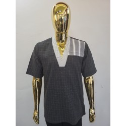 African Men’s Short-Sleeve Shirts – Signature Collection | Atelier D’Assi