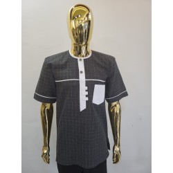 African Men’s Short-Sleeve Shirts – Signature Collection | Atelier D’Assi