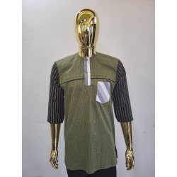 African Men’s Short-Sleeve Shirts – Signature Collection | Atelier D’Assi