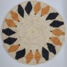 Guinean craftsmanship, Fouta, wall decoration, placemat, handmade, African décor, natural fibers, African art, Guinea Conakry