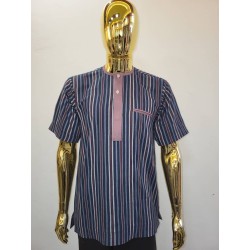 African Men’s Short-Sleeve Shirts – Signature Collection | Atelier D’Assi