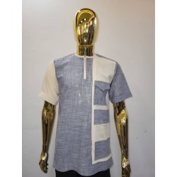 African Men’s Short-Sleeve Shirts – Signature Collection | Atelier D’Assi