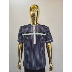 African Men’s Short-Sleeve Shirts – Signature Collection | Atelier D’Assi